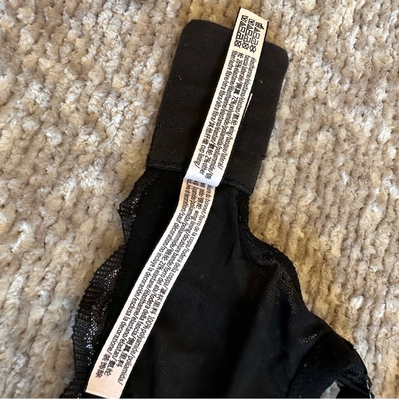 Victoria's Secret Black & Silver Dream Angels Push-Up without Padding Bra 34DDD - Picture 7 of 7